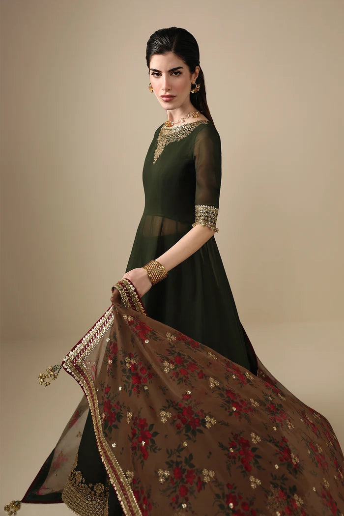 EMBROIDERED CHIFFON UC-3121