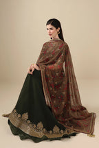 EMBROIDERED CHIFFON UC-3121