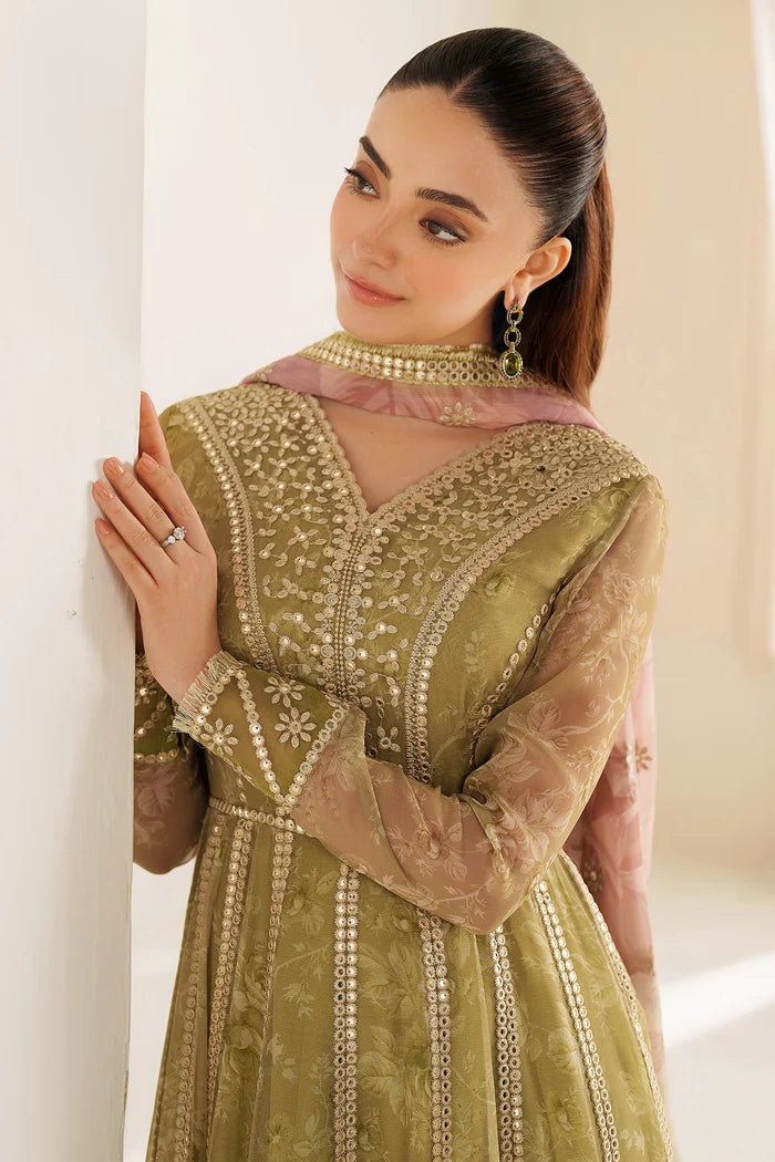 EMBROIDERED CHIFFON UC-3089